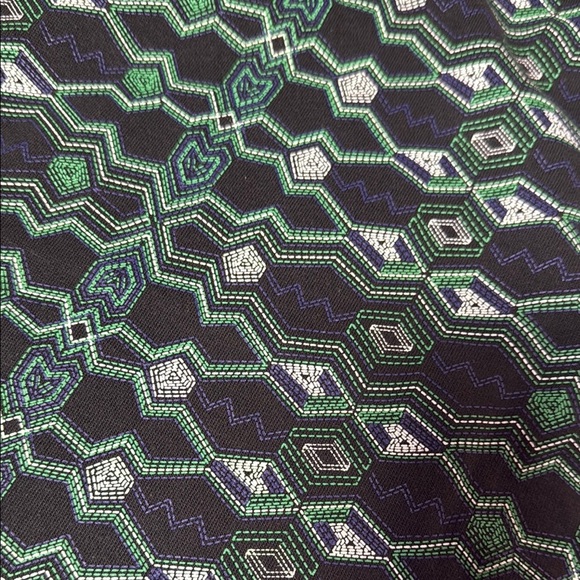 Cruel Girl Aztec Green and Black Skirt Size Large - Picture 3 of 3